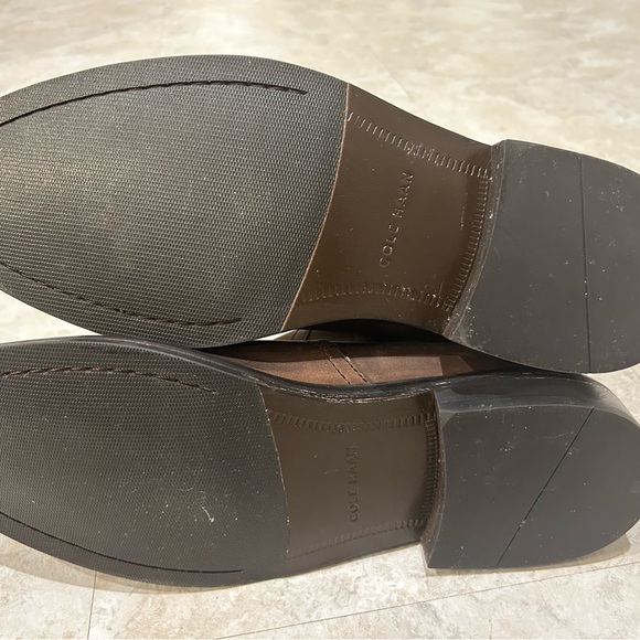 NWT Cole Haan Men’s Brown Leather Williams Welt II Boot size 9 1/2 slip on - Picture 5 of 7
